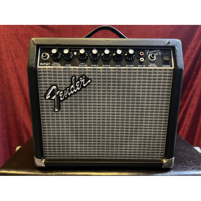 ตู้แอมป์กีตาร์ไฟฟ้า Fender Frontman 15R มือสอง | Shopee Thailand