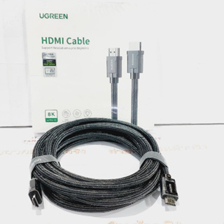 สาย HDMI 2.1 Support 8K (60 Hz)4K(120Hz)48 Gbps (โลหะผสมสังกะสี, ไนลอน) ยาว 5 เมตร (50562) UGREEN (ออกใบกำกับภาษีได้)