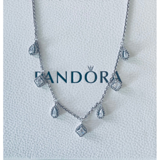 Pandora แท้💯% สร้อยคอ like new ปรับความยาวได้