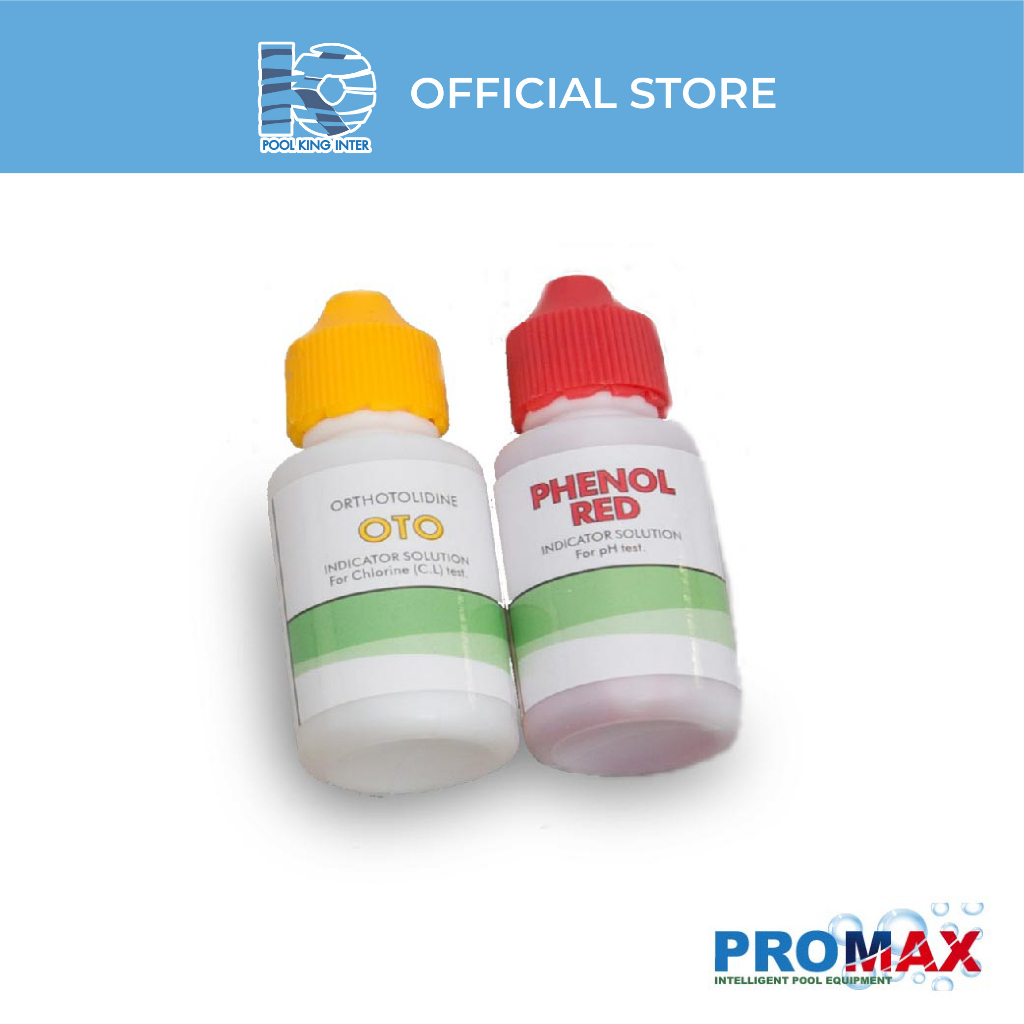 รูปภาพของPROMAX pH & Chlorine test kit refill Bundle 15ml เคมีวัดค่า pH และคลอรีนชนิดเติมขนาด 15mlลองเช็คราคา