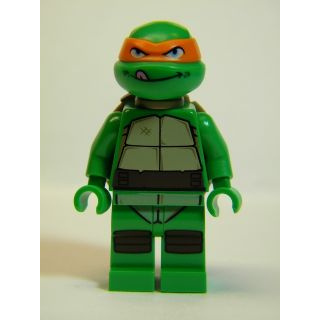 Lego part Minifigure Teenage Mutant Ninja Turtles : tnt003 - Michelangelo