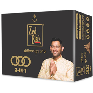 ธูปสมุนไพร ธูปหอม 3-กลิ่นในกล่องเดียว Zed Black 3 –in-1 Premium Incense Sticks for Everyday Use Long lasting Mesmerizing