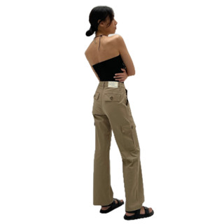 โปรโมชั่น : TGDA.CO - กางเกงคาร์โก้ Bodygirl รุ่น Hudson cargo pants สีกากี XSSMXL รอพรี 5-7 วัน