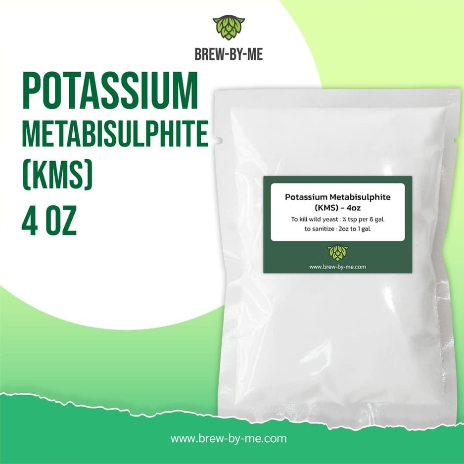 ภาพหน้าปกสินค้าPotassium Metabisulphite (KMS) ฆ่าแบคทีเรีย ขนาด 4 oz (113 กรัม)