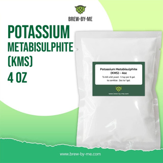 ราคาPotassium Metabisulphite (KMS) ฆ่าแบคทีเรีย ขนาด 4 oz (113 กรัม)