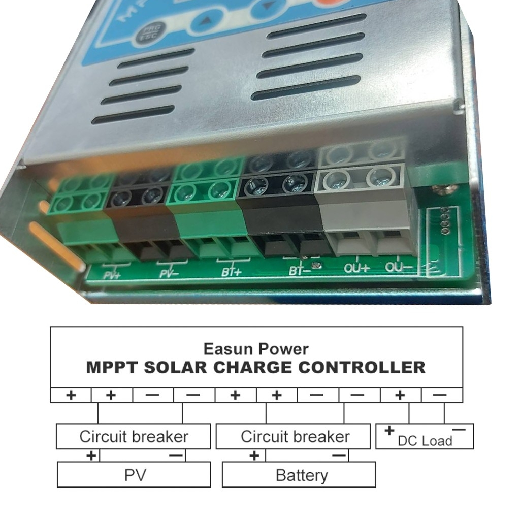 อุปกรณ์ควบคุมการชาร์จไฟจากแผงโซล่าเซลล์ SOLAR CHARGE CONTROLLER MTTP ...
