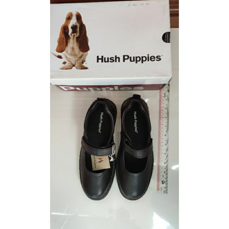 (Hush Puppies) รองเท้านักเรียน size 5/23 ซม. ฮัชพัพพี่ซ์ สีดำ เด็ก