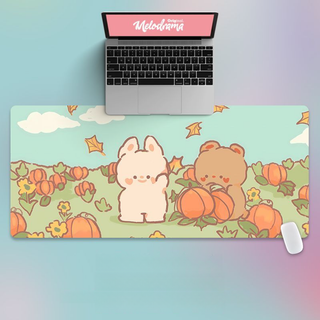 แผ่นรองเมาส์🌸Mouse pad ขนาดใหญ่ ทนทาน สําหรับเล่นเกม คอมพิวเตอร์ คีย์บอร์ด 80x30/90x40 ซม.