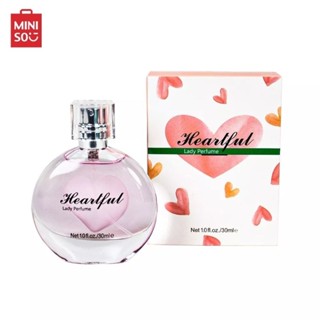 Miniso น้ำหอมผู้หญิง รุ่น heartful laby perfume 30.mle