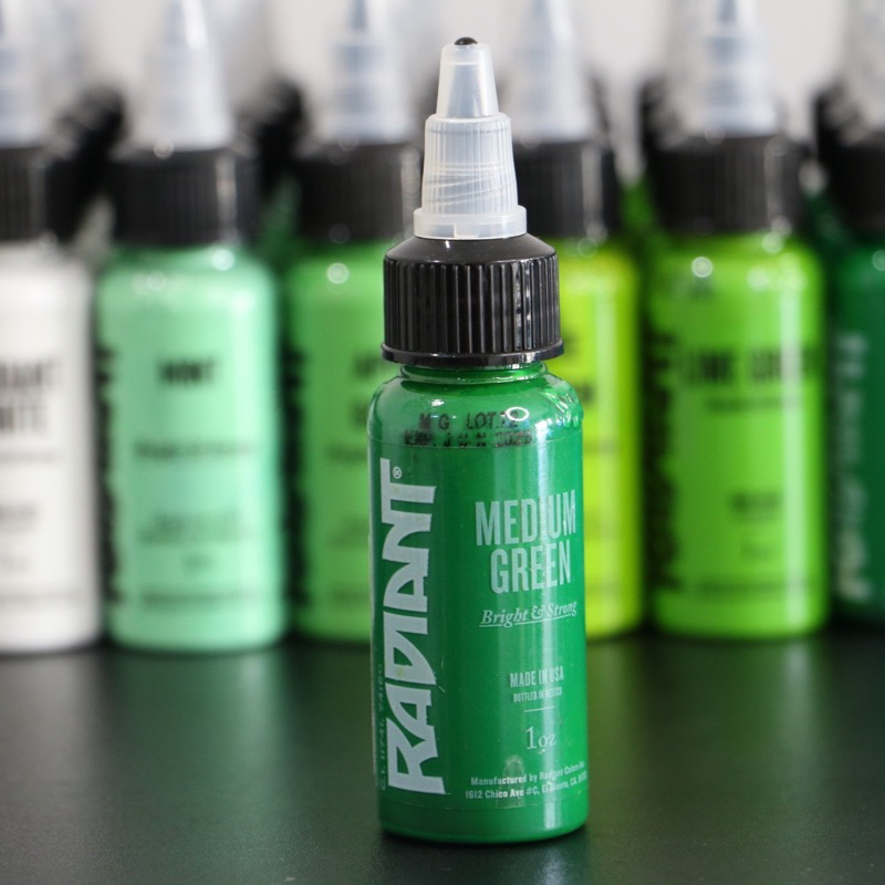 สีสัก RADIANT INK เเท้100000% ขนาด 1 Oz./หมึกสัก/Tattoo/ | Shopee Thailand