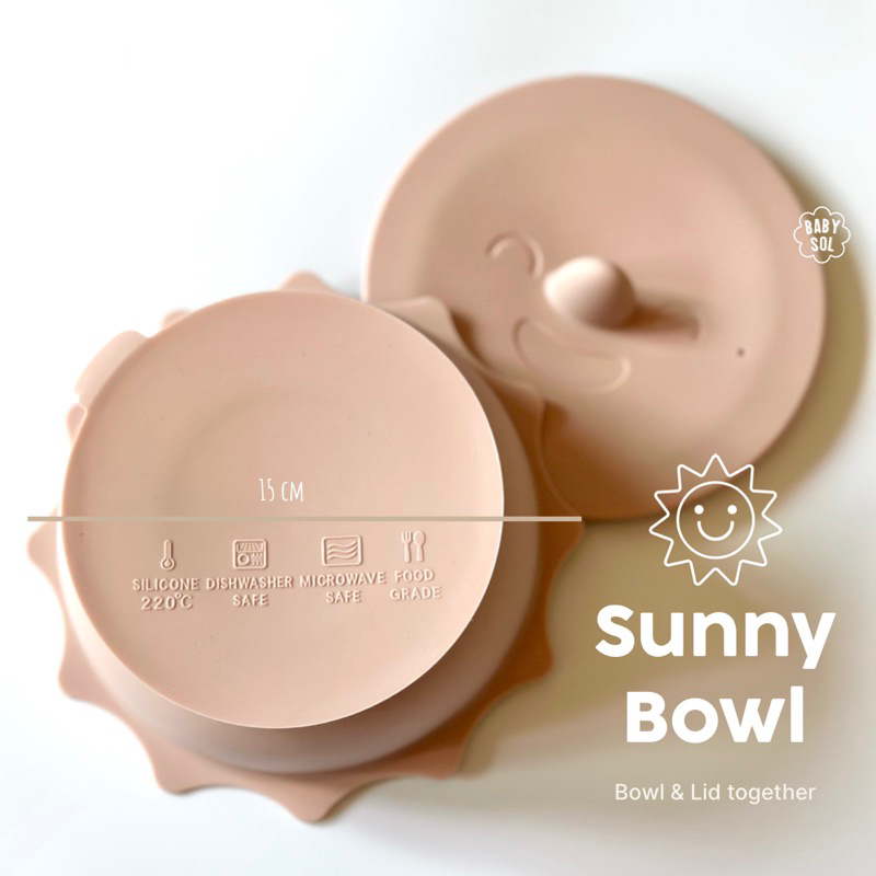 babysol-sunny-bowl-ถ้วยซิลิโคนพร้อมฝาลายพระอาทิตย์-ก้นฐานดูดหนึบ