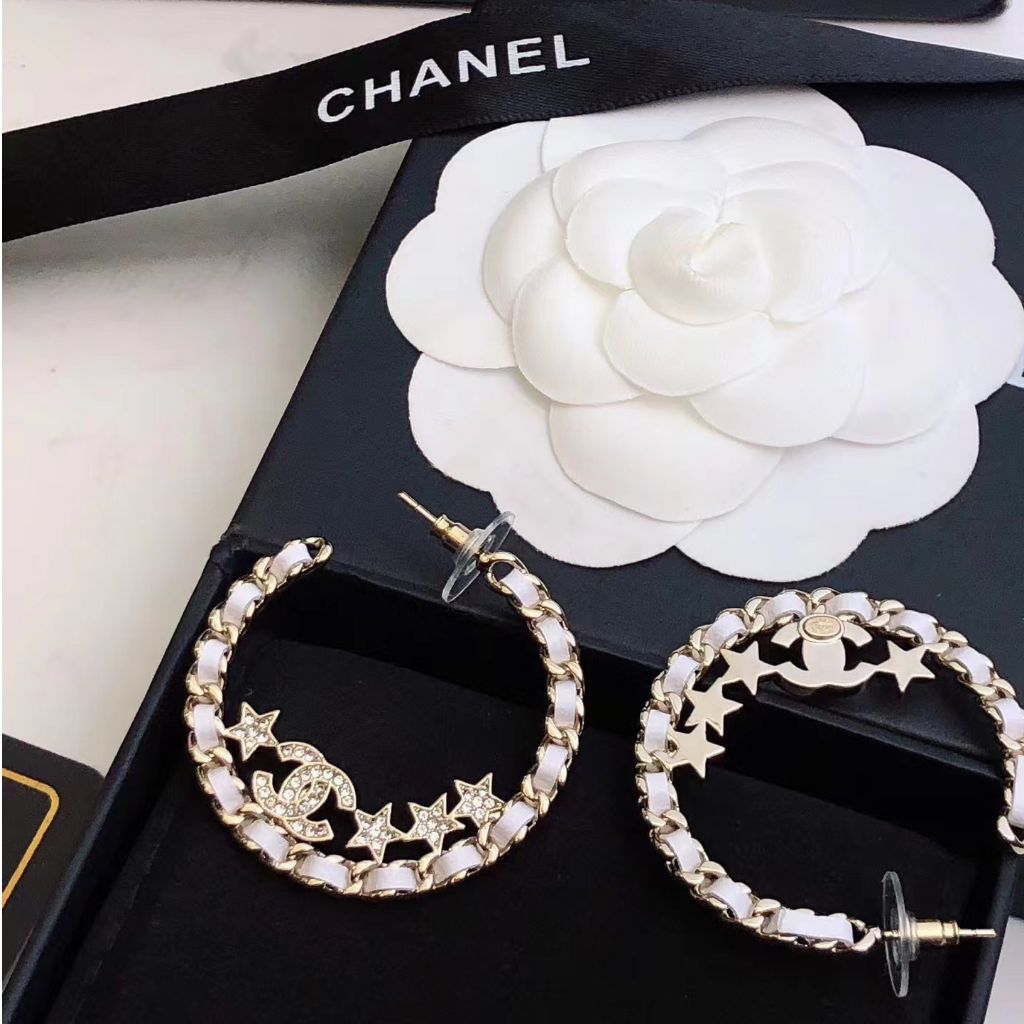chanel-new-white-leather-earrings-earhooks