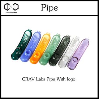 แจกันแก้ว บ้องแก้ว GRAV Labs Pipe With logo GR65