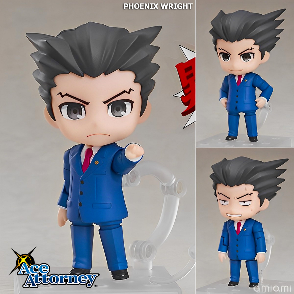 Nendoroid เนนโดรอยด์ Ace Attorney ทนายความเอซ Phoenix Wright ฟีนิกซ์ ไ
