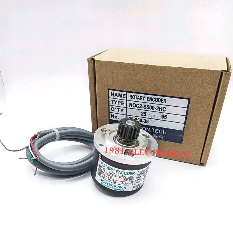 noc2-s500-2hc-encoder-rotary-500p-r-แกน-8มิล