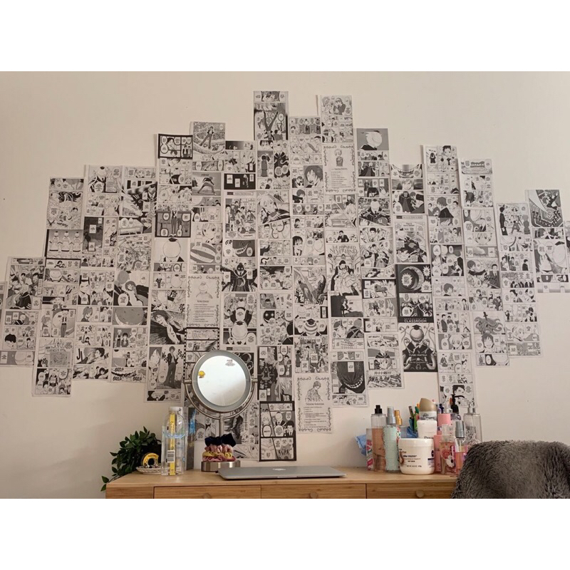 manga-wallpaper-โฉมงามพูดไม่เก่งกับผองเพื่อนไม่เต็มเต็ง-ภาพมังงะ-ภาพตกแต่งห้อง