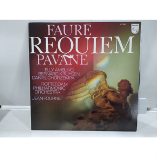1LP Vinyl Records แผ่นเสียงไวนิล FAURE REQUIEM PAVANE  (J24A158)