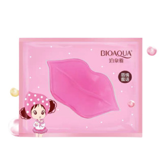 โปรโมชั่น : BIOAQUA มาร์คปากคอลลาเจน เพิ่มความชุ่มชื้น มาร์คริมฝีปากชมพู คริสตัลคอลลาเจน แผ่นมาร์คปากชมพู ให้รีมฝีอมชมพู