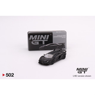 Mini GT No. 502-R Lamborghini LB-Silhouette WORKS Aventador GT EVO Matte Black