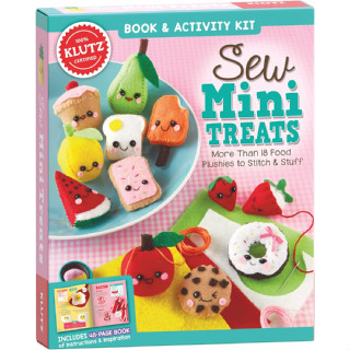 Sew Mini Treats Craft Kit Stitch and stuff your favorite plush foods with sew mini treats