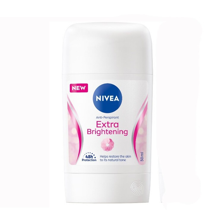 nivea-extra-brightening-50-มล-นีเวีย-เอ็กซ์ตร้า-ไบรท์เทนนิ่ง-สติ๊กลดเหงื่อระงับกลิ่นกาย