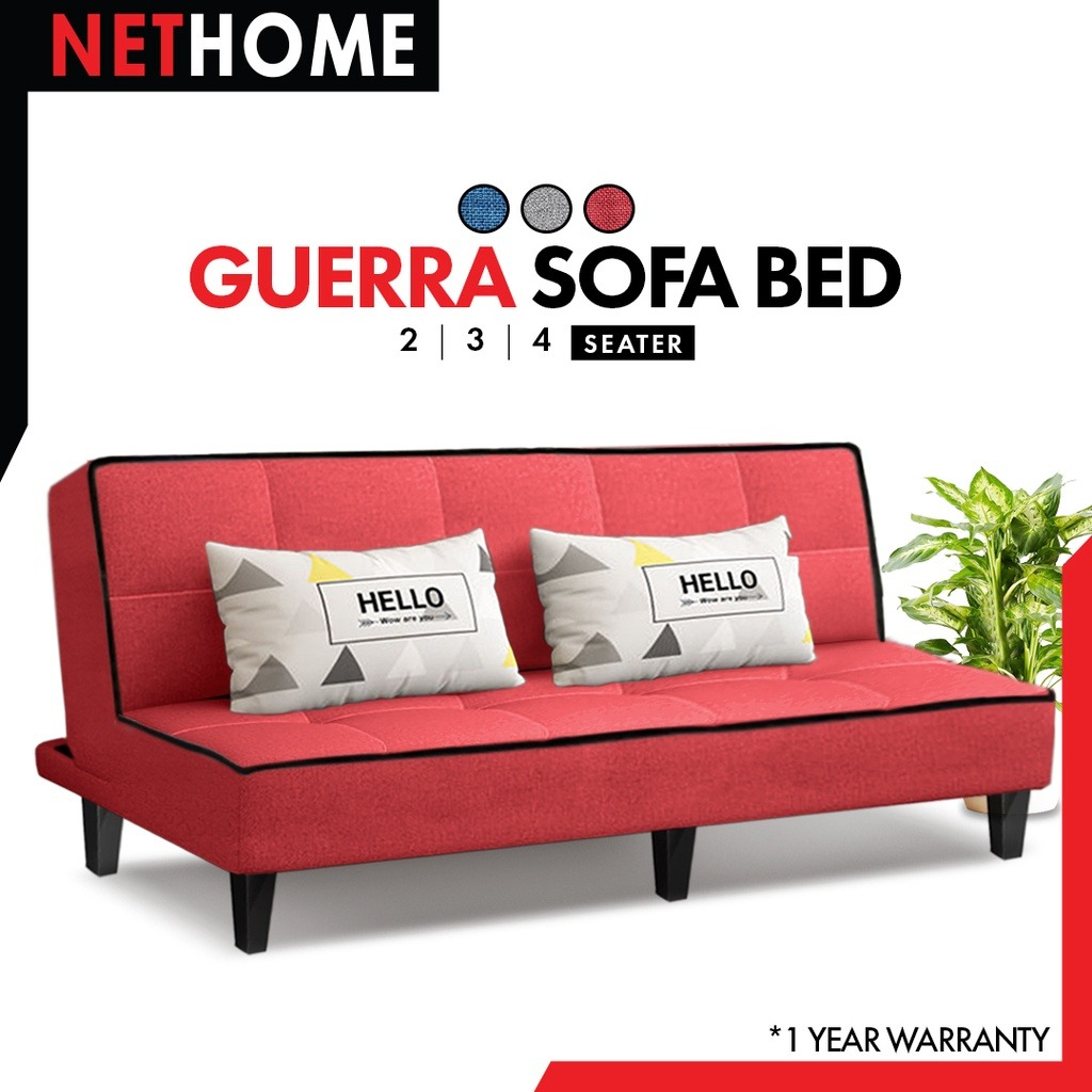 nethome-guerra-sofa-bed-โซฟาปรับนอน-ผ้าแคนวาส-โซฟาเบด-ปรับได้-3-ระดับ-ขนาด-4-ที่นั่ง