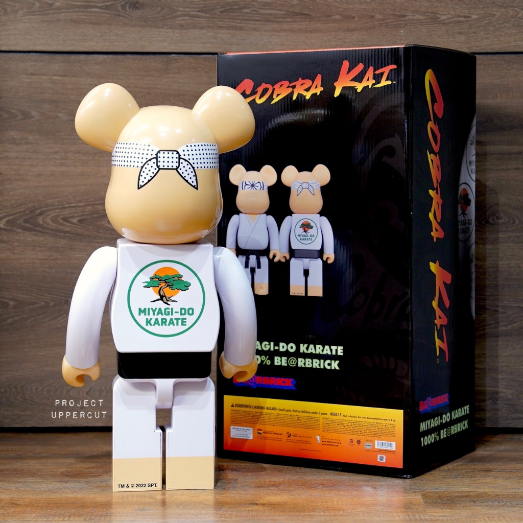 MEDICOM TOY BE@RBRICK MIYAGI-DO KARATE 1000％ BEARBRICK