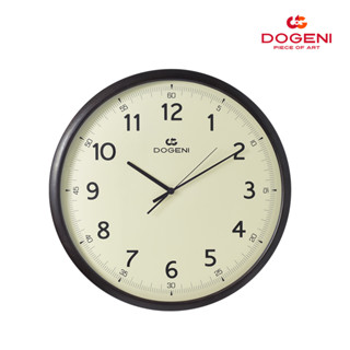 DOGENI นาฬิกาแขวน รุ่น WNW044DB ขนาด 46.3 ซม. นาฬิกาแขวนผนัง นาฬิกาแขวนติดผนัง เข็มเดินเรียบ