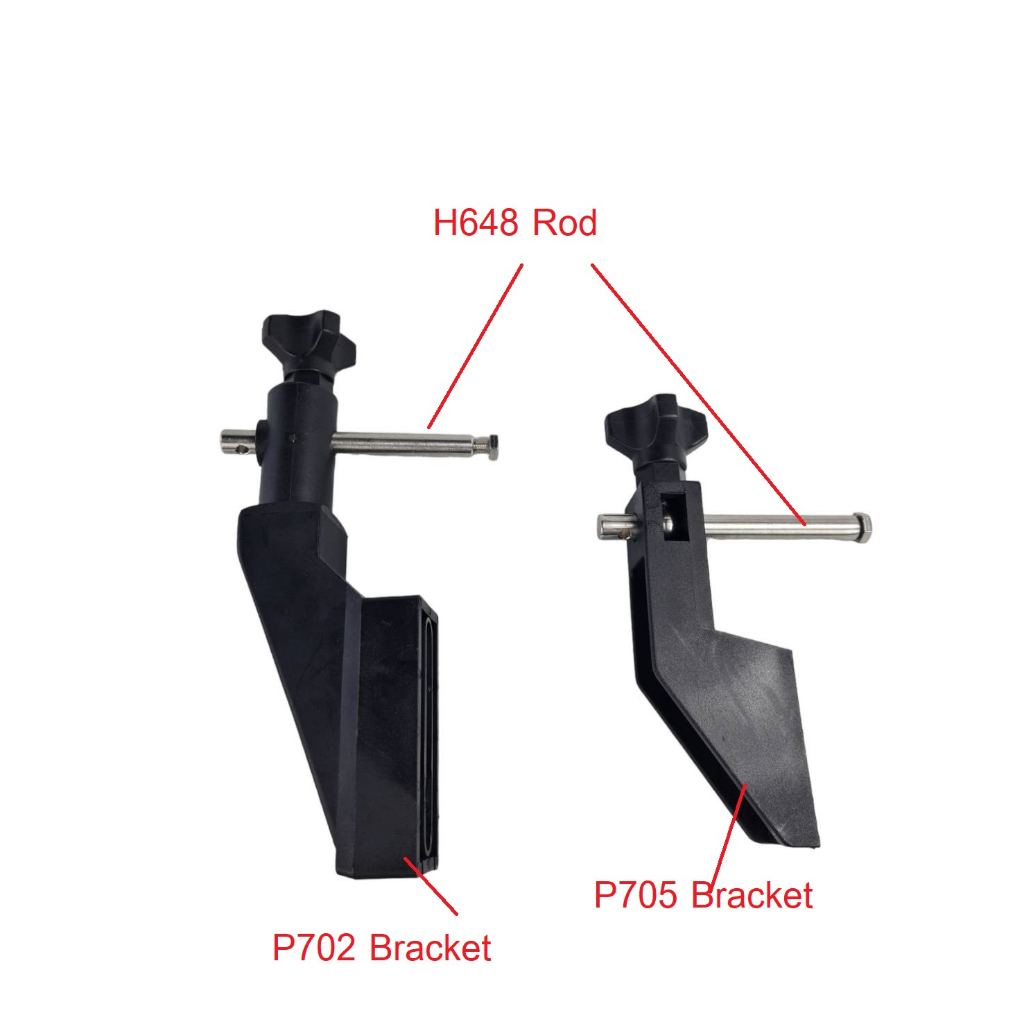 P702 Bracket, P705 Bracket, H648 Rod M8 screw length110mmตัวประคองกั้น ...