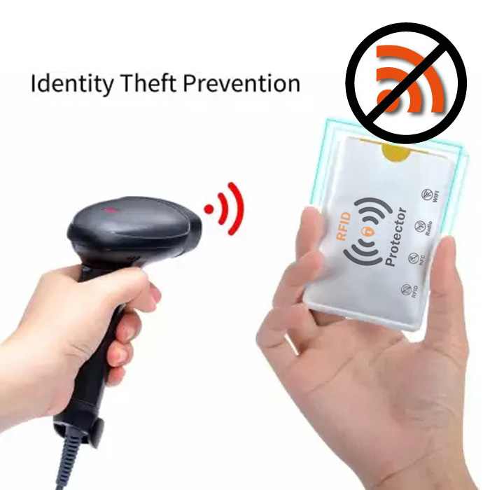 ของแท้ ซองใส่บัตร RFID ป้องกันการโจรกรรมข้อมูล บัตรเครดิต RFID card ...