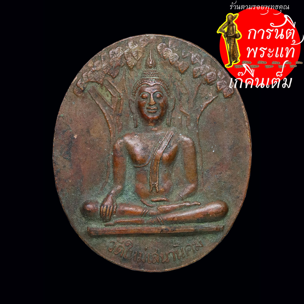 เหรียญพระพุทธ-หลวงปู่หลอด-ปโมทิโต-วัดใหม่เสนานิคม-ปี-๒๕๔๖