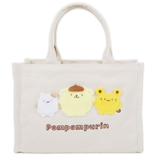 กระเป๋าผ้า กระเป๋าถือ ปอมปอมปุริน Pompompurin Sanrio