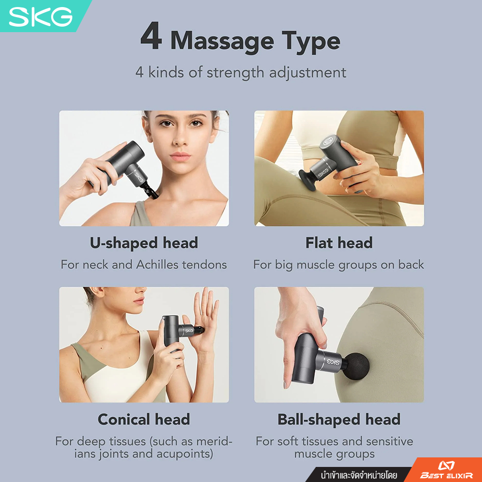 skg-f3-ปืนนวด-massage-body-ปืนนวดคลายกล้ามเนื้อบรรเทาอาการปวด-เมื่อยล้า-ปวดเมื่อย-เครื่องนวด-แก้ปวด