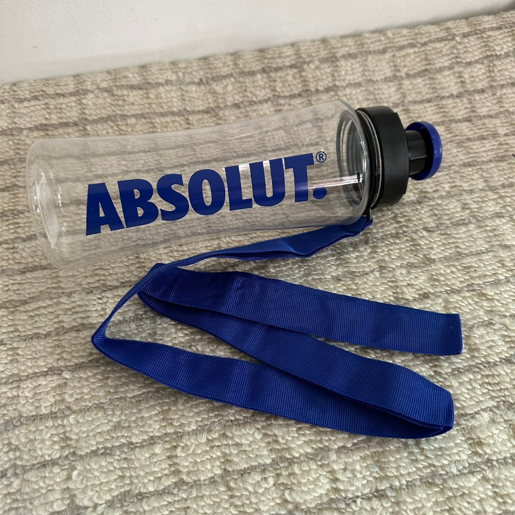 พร้อมส่ง-กระบอกน้ำแอ็ปโซลูป-absolut-กระบอกน้ำพรีเมียม-สินค้าพรีเมียม-สามารถใช้พกพาเวลาออกกำลังกายมีเชือกคล้อง