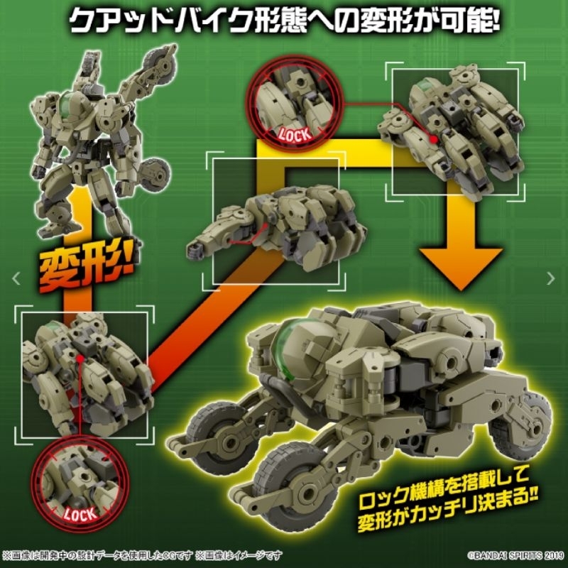 30mm-1-144-bexm-33qb-volpanova-quad-bike-ver-ลิขสิทธิ์แท้-bandai-สินค้าเป็นของใหม่ยังไม่ประกอบ-มีพร้อมส่ง