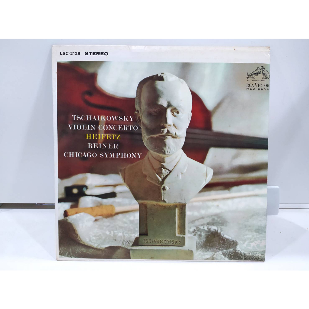 1lp-vinyl-records-แผ่นเสียงไวนิล-tschaikowsky-violin-concerto-j18a13