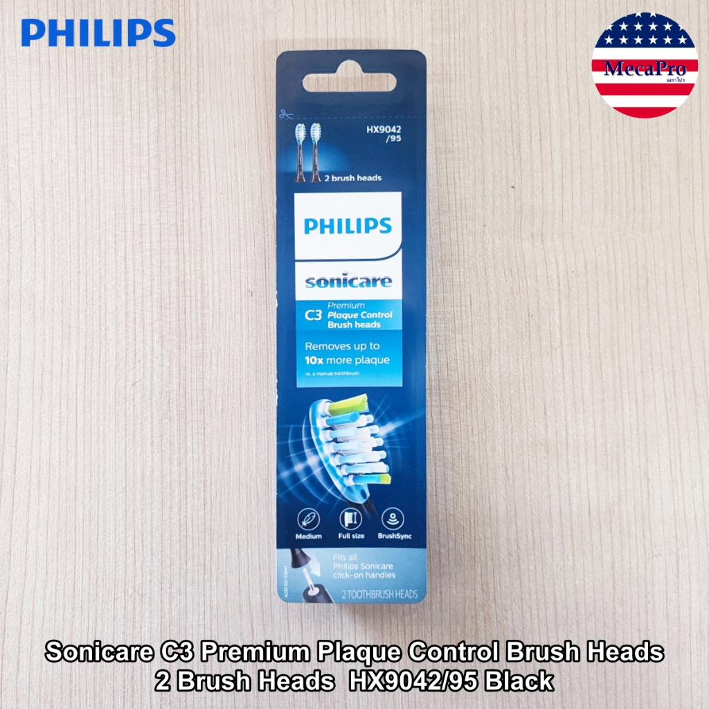 Philips® Sonicare C3 Premium Plaque Control Brush Heads 2 Brush Heads