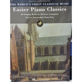 THE WORLDS GREAT CLASSICAL MUSIC - EASIER PIANO CLASSICS (HAL)073999905199