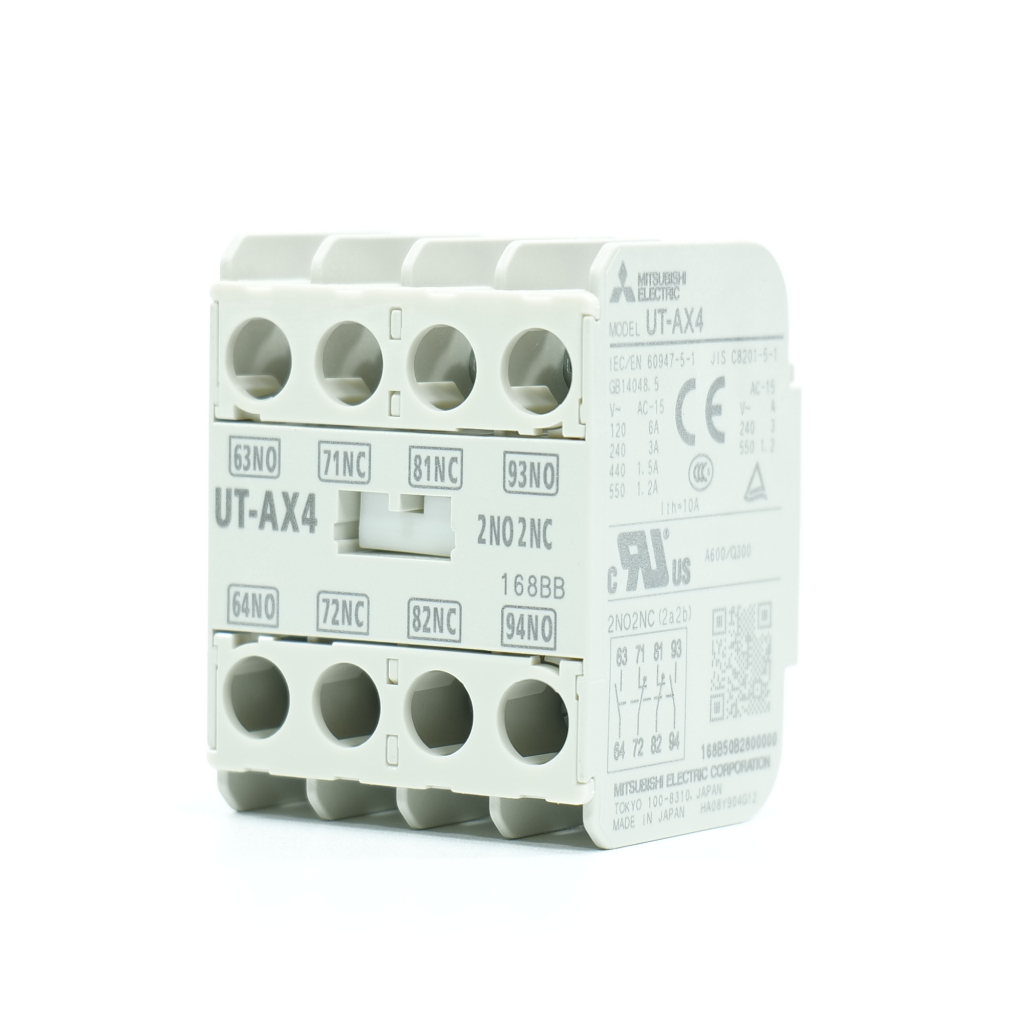 UT-AX4 MITSUBISHI AUXILIARY CONTACT UT-AX4 AUX UT-AX4 AUXILIARY CONTACT ...