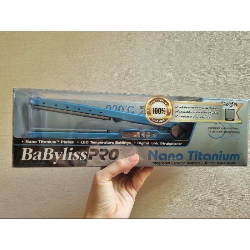 babyliss-pro-nano-titanium-integrated-ceramic-heaters-32-mm-plate-width-เครื่องรีดผมถนอมเส้นผม-รีดผมได้เรียบลื่น