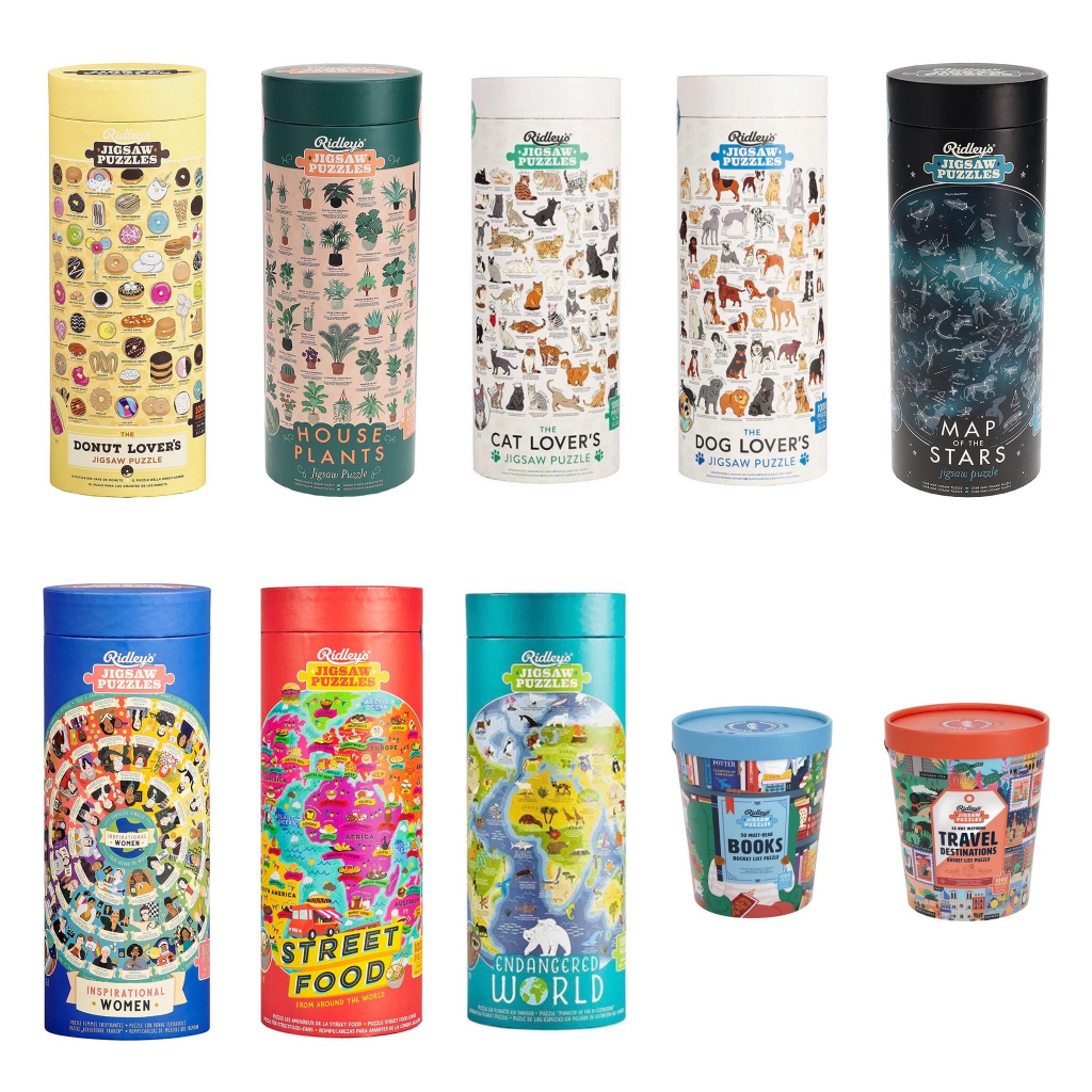 [สินค้าพรีออเดอร์] Ridley's jigsaw puzzle จิ๊กซอว์นำเข้า 500, 1000 ชิ้น ...