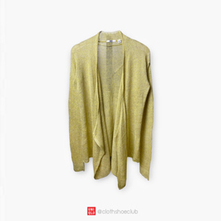 เสื้อคาร์ดิแกน UNIQLO (Linen) แท้💯 (size M)