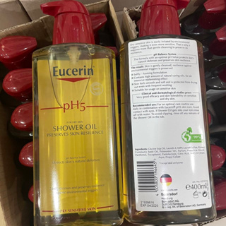 Eucerin Shower Oil 400 ml. ยูเซอริน พีเอช5 ชาวเวอร์ ออยล์ 400 มล.