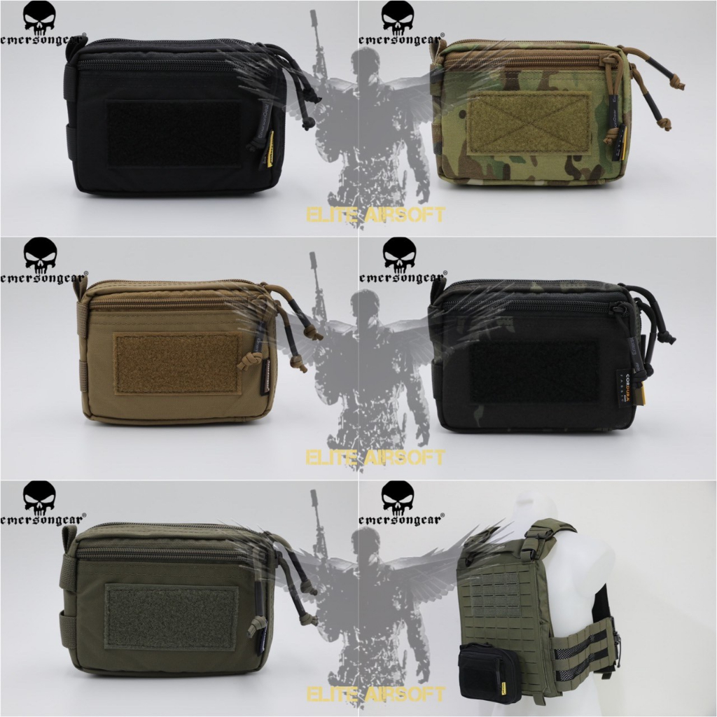 กระเป๋า-edc-กระเป๋า-edc-plug-in-debris-waist-bag-ยี่ห้อ-emerson-คุณสมบัติ-1-ผลิตจากผ้า-cordura-คุณภ