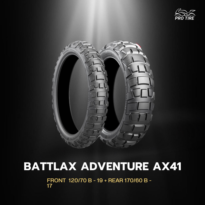 ยาง Bridgestone BATTLAX ADVENTURECROSS AX41 ส่งฟรี‼️🔥 | Shopee Thailand