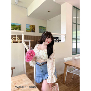 🎈Plussize เสื้อคนอ้วน🎈 Size L​ อก38-46 XL​ อก44-52