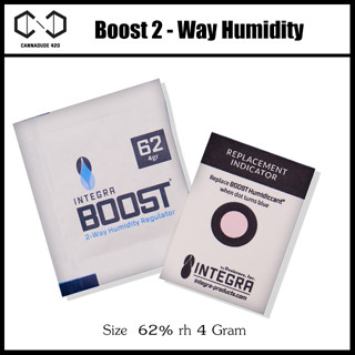 (ส่งไว) Boost 2 - way 62% rh 4 / 8 / 67 Gram Integra Boost 62% ซองควบคุมความชื้น ซองบ่มสมุนไพร ขนาด  4, 8 และ 67 กรัม