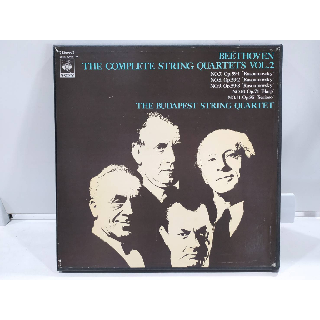 3lp-vinyl-records-แผ่นเสียงไวนิล-beethoven-the-complete-string-quartets-vol-2-j18c11