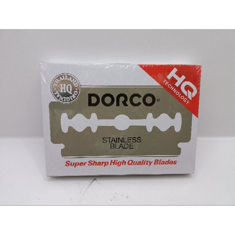 dorco-stainless-blade-ดองโก้-ใบมีดโกน-2-คม-แพ็ค-100-ใบ