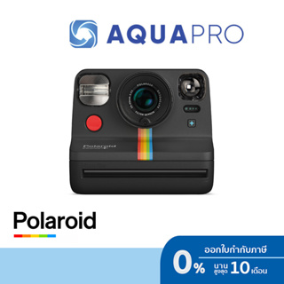 Polaroid Now + (Black) Instant Camera i-Type Analog กล้องโพลารอยด์ สีดำ ประกันศูนย์ไทย